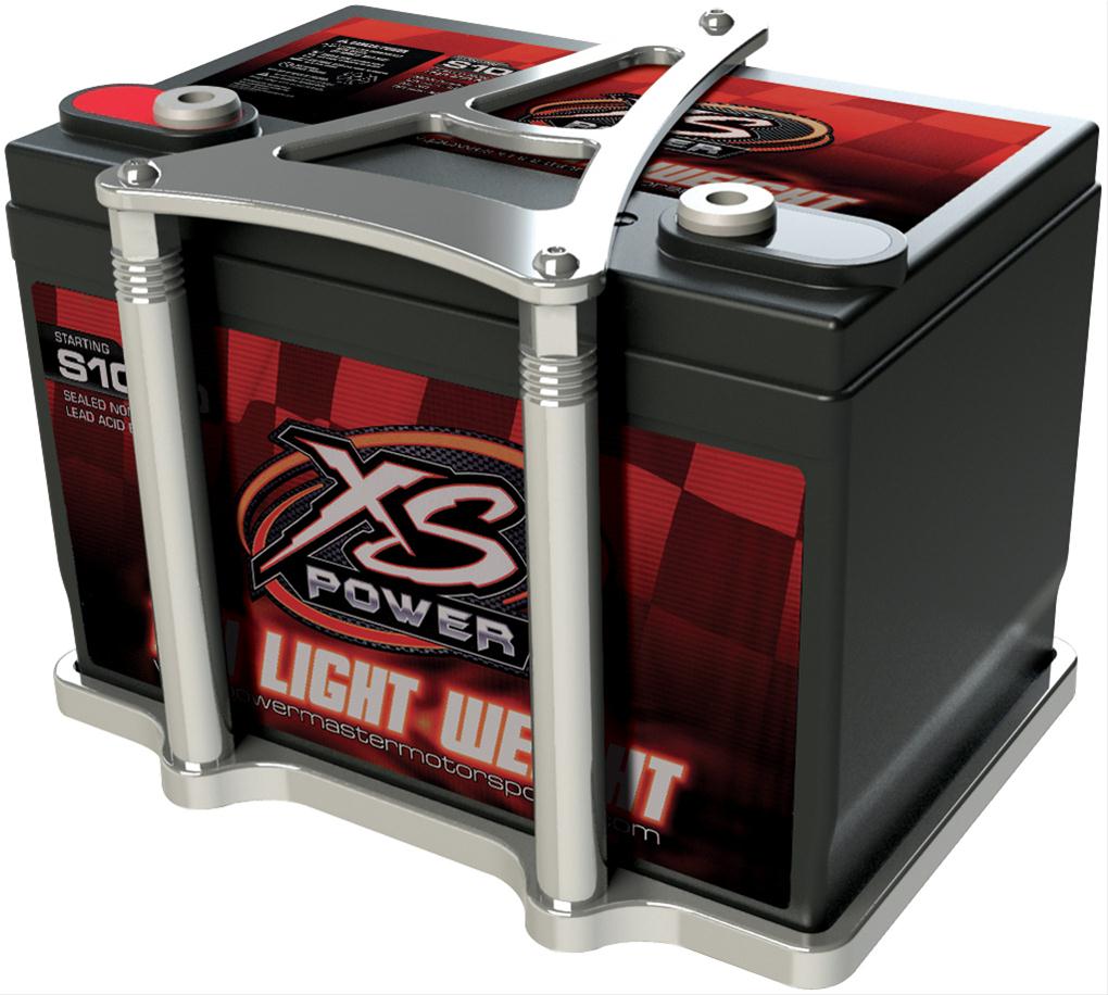 Billet Specialties Battery Mount XS Power Billet Specialties Battery Mount XS Power