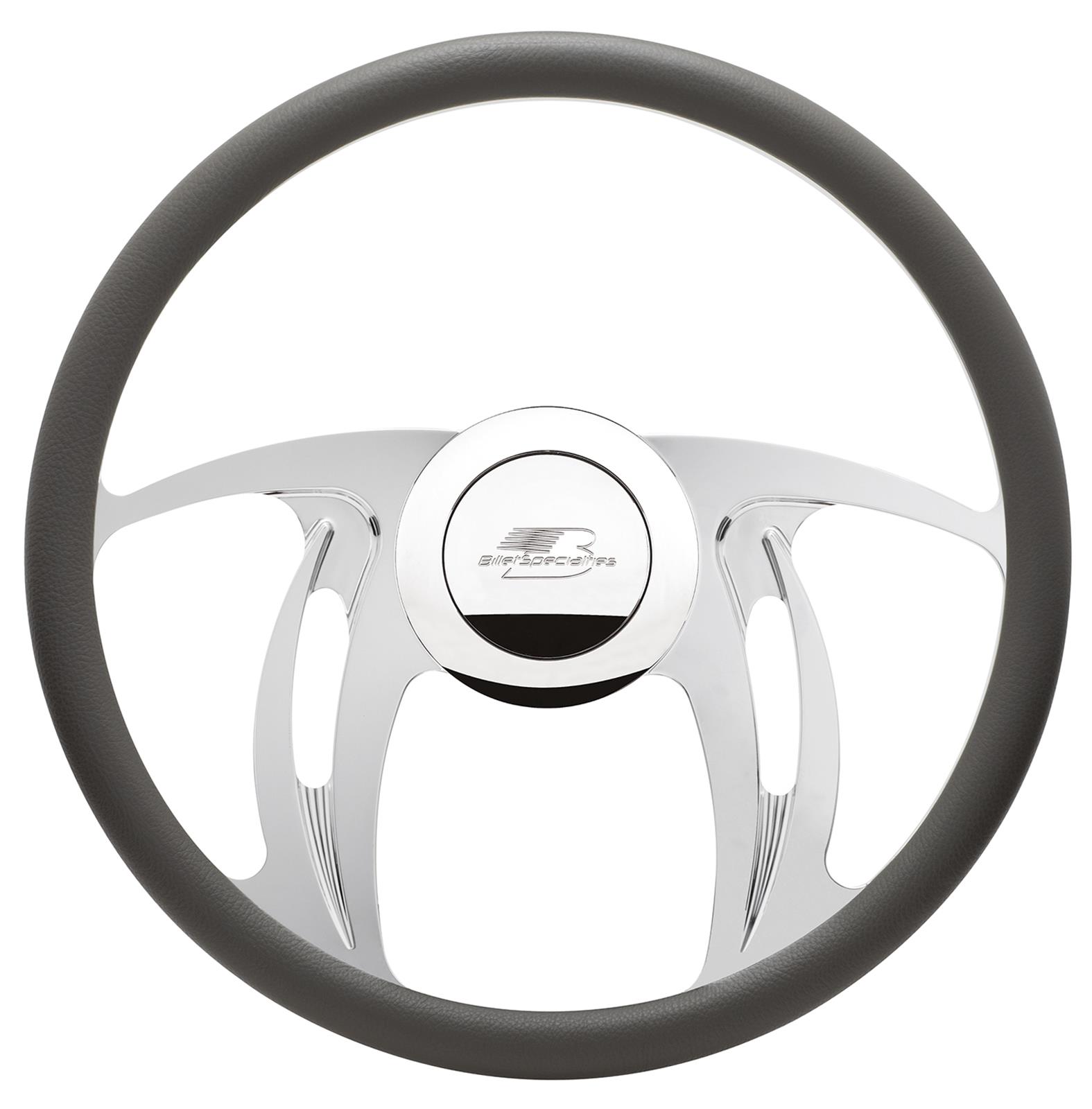 Billet Specialties 34123 Billet Specialties Half-Wrap Steering Wheels ...