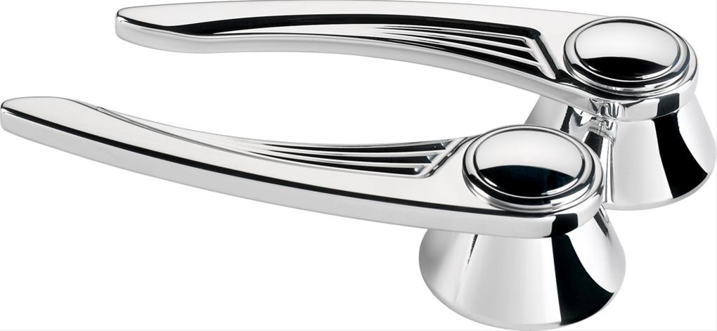 Billet Specialties Interior Door Handles 45425 Handles, Interior, Aluminum, Polished, Chevy, Pair