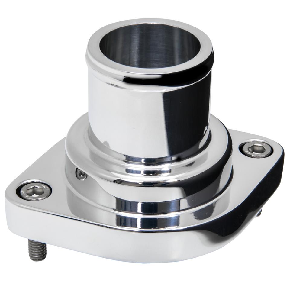 Billet Specialties Water Necks and Thermostat Housings 90135 THERMOSTAT HOUSING, THRMST HSG STRAIGHT-OUT LS 2010-UP POL