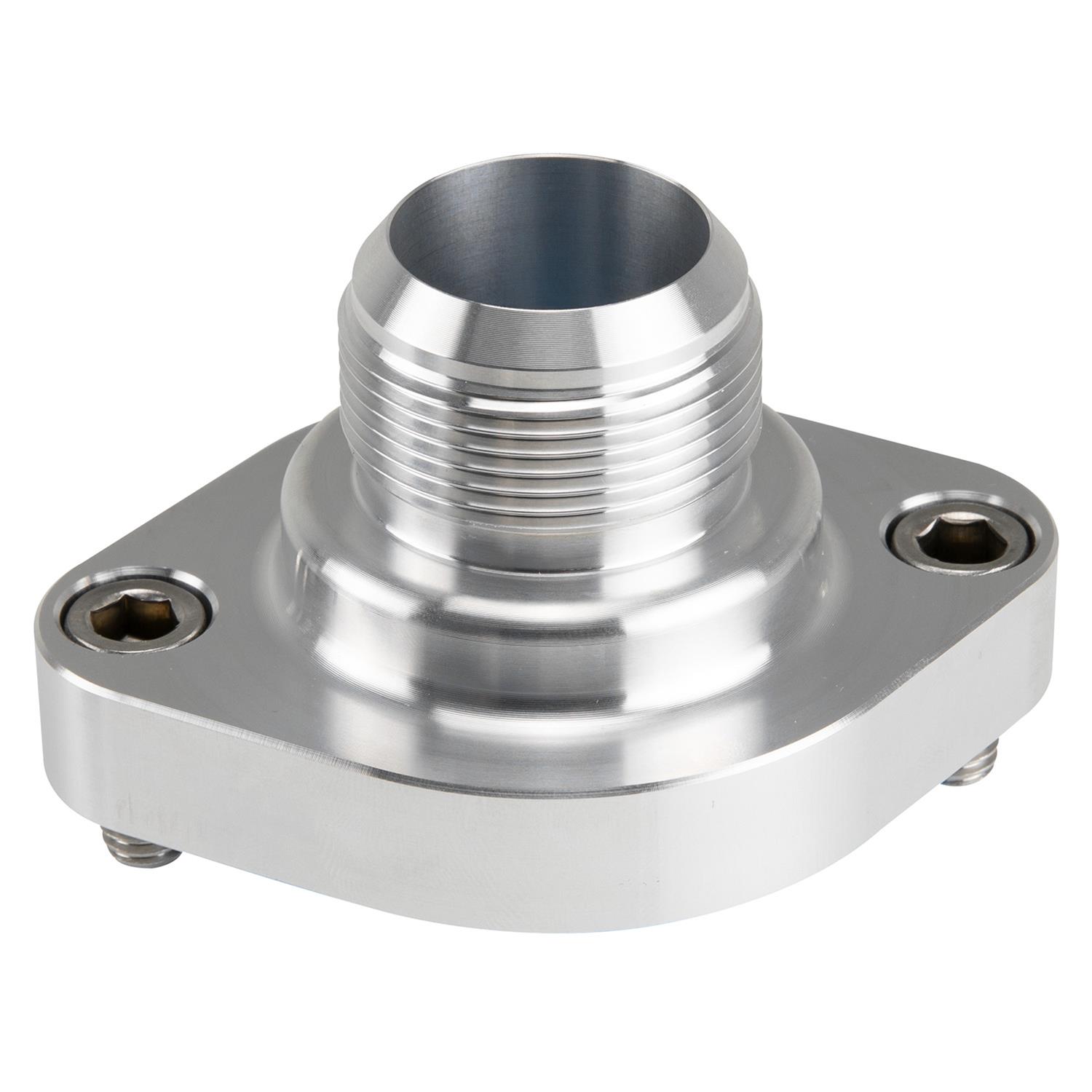 Billet Specialties Water Necks and Thermostat Housings 90825 THERMOSTAT HOUSING, THRMST HSG -20 AN STRAIGHT UP MOPAR APPL