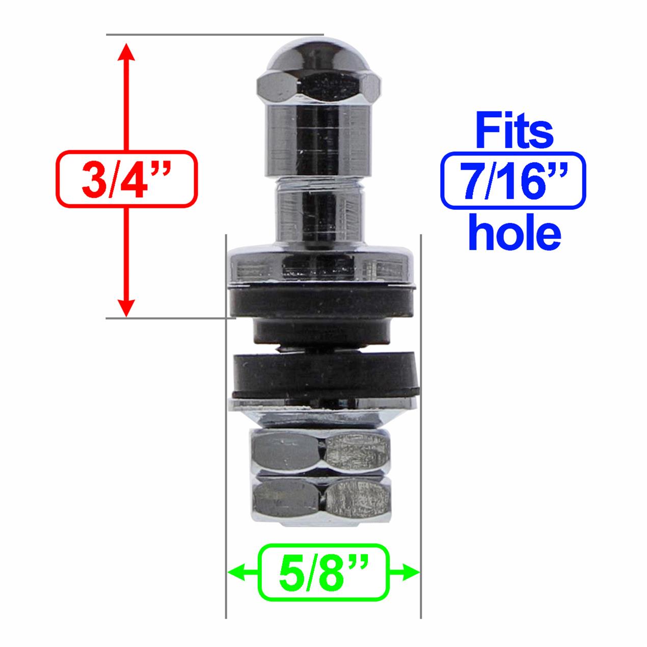 Billet Specialties 999900 Billet Specialties Bolt-On Valve Stems