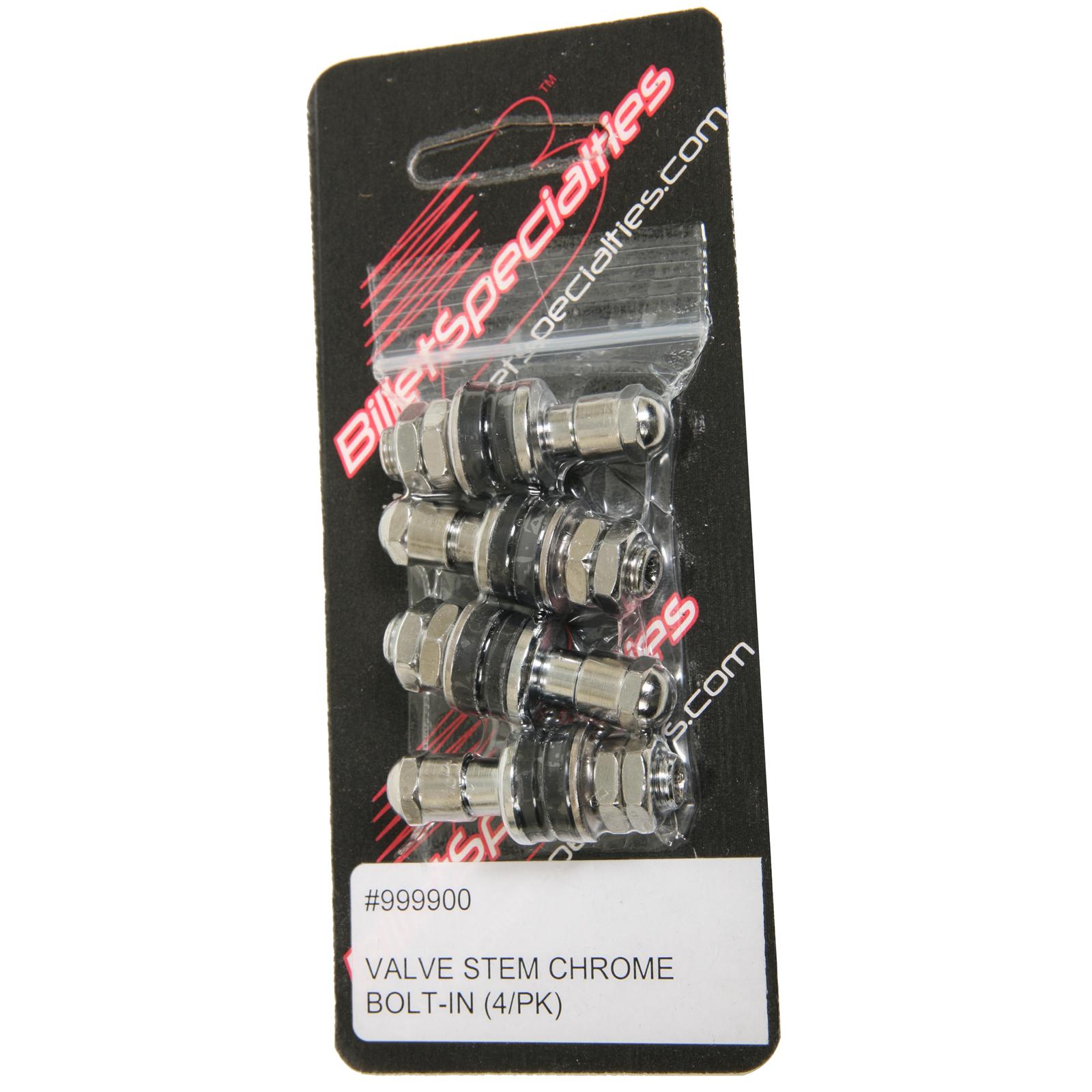 Billet Specialties 999900 Billet Specialties BoltOn Valve Stems Summit Racing