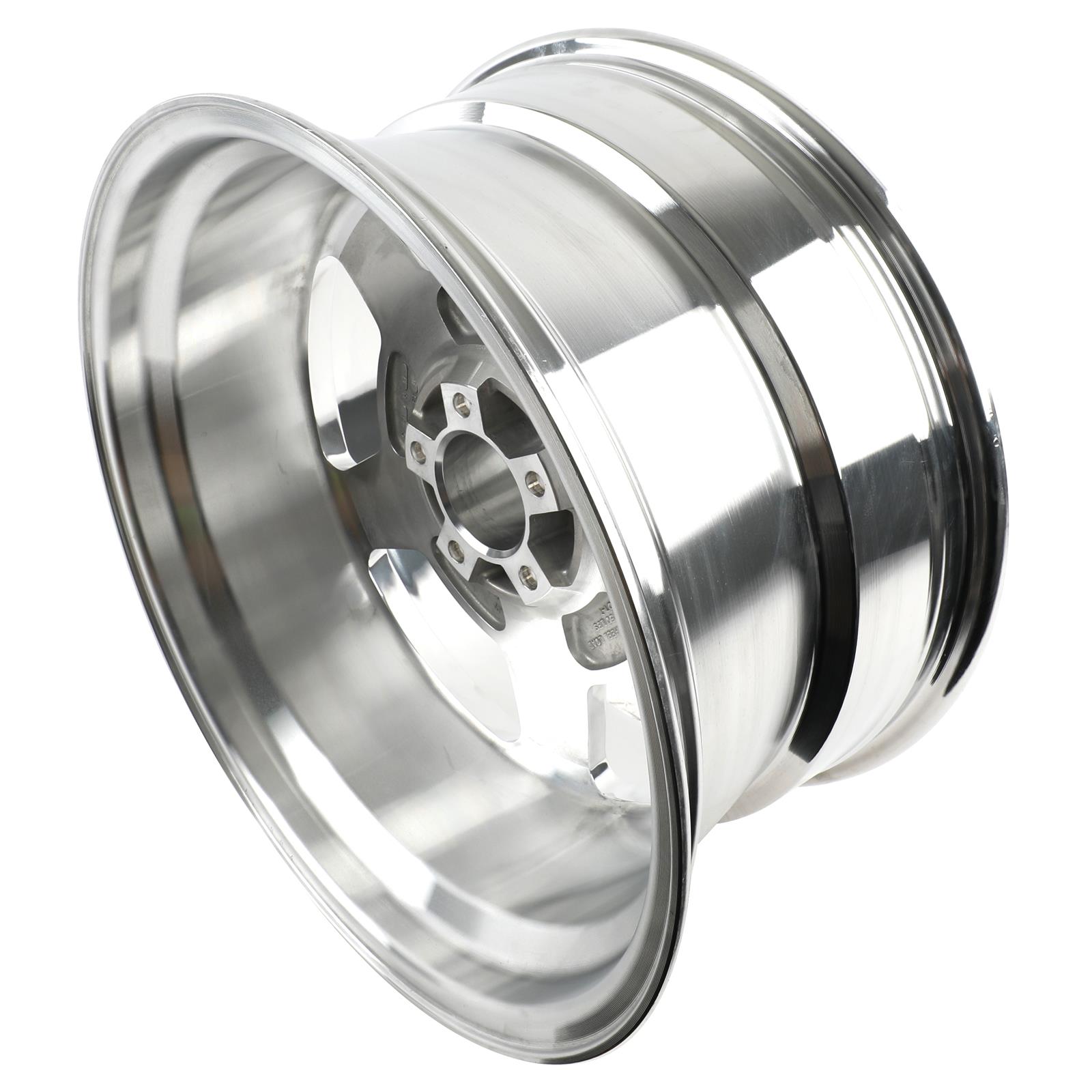 Billet Specialties Legends Series Speedway Polished Wheels 20x10 Wheel, Speedway, Aluminum, Polished, 20 in. x 10.0 in., 5 x 4.75 in. Bolt Circle, 5.500 in. Backspace, Each thumbnail 4