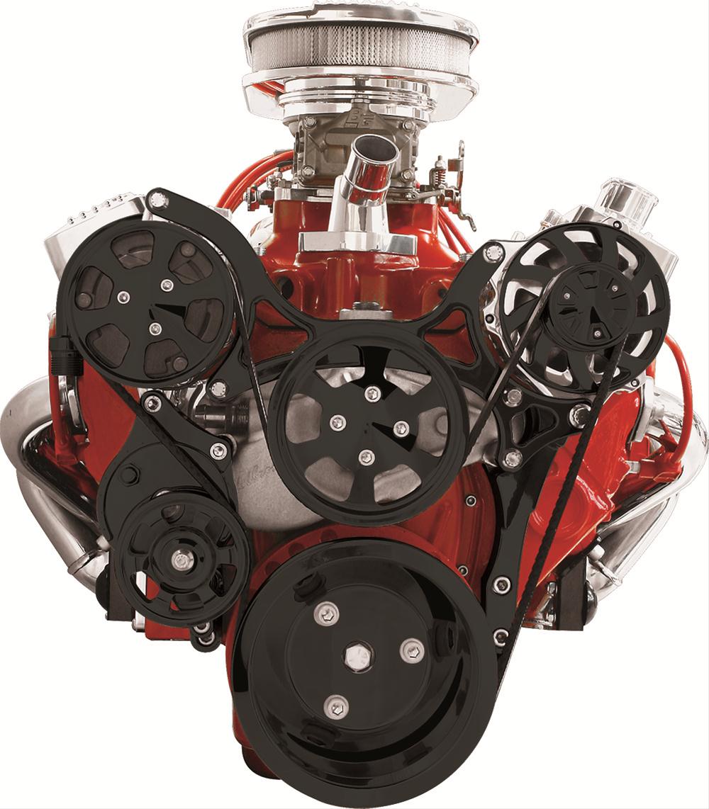 Billet Specialties BLK13120 Billet Specialties Tru Trac Serpentine ...