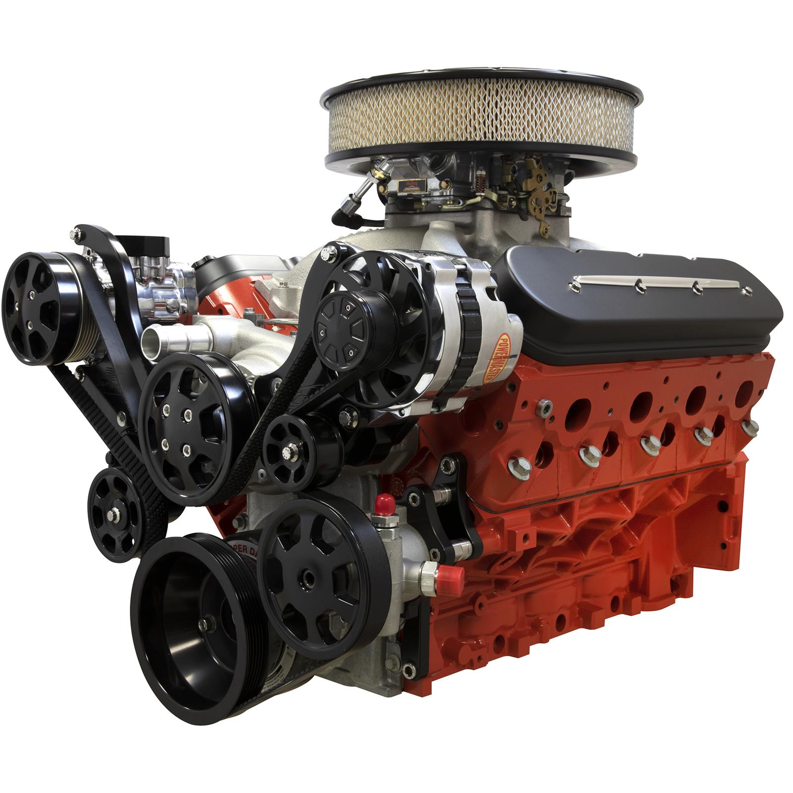 Billet Specialties Tru Trac Serpentine Systems with A/C BLK13450 Pulley Kit, System, Aluminum, Black, Chevy, Kit thumbnail 3