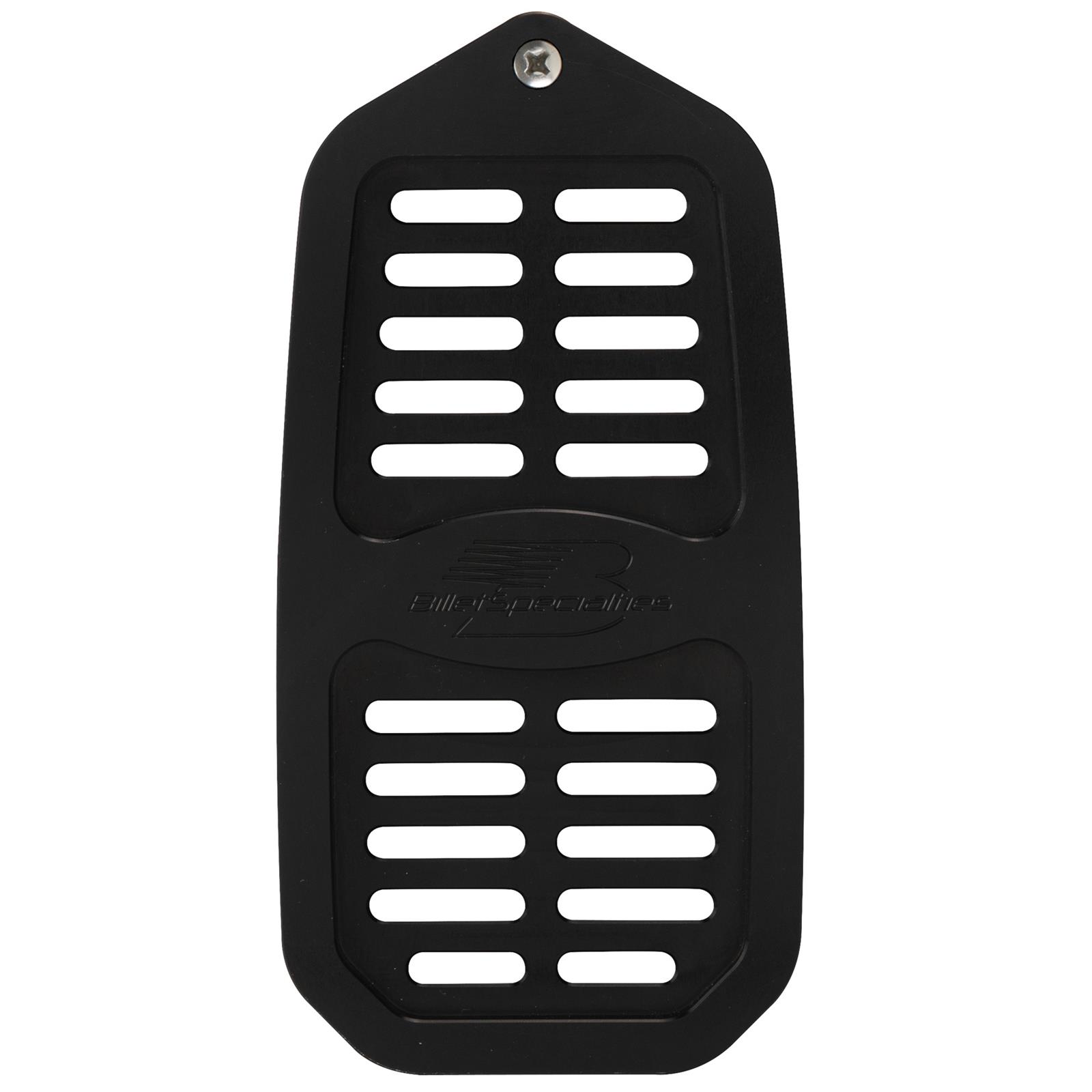 Billet Specialties Door Jamb Vents BLK171120 Vent Cover, Black Anodized, Aluminum, Chevy, Pontiac, GMC, Each thumbnail 2