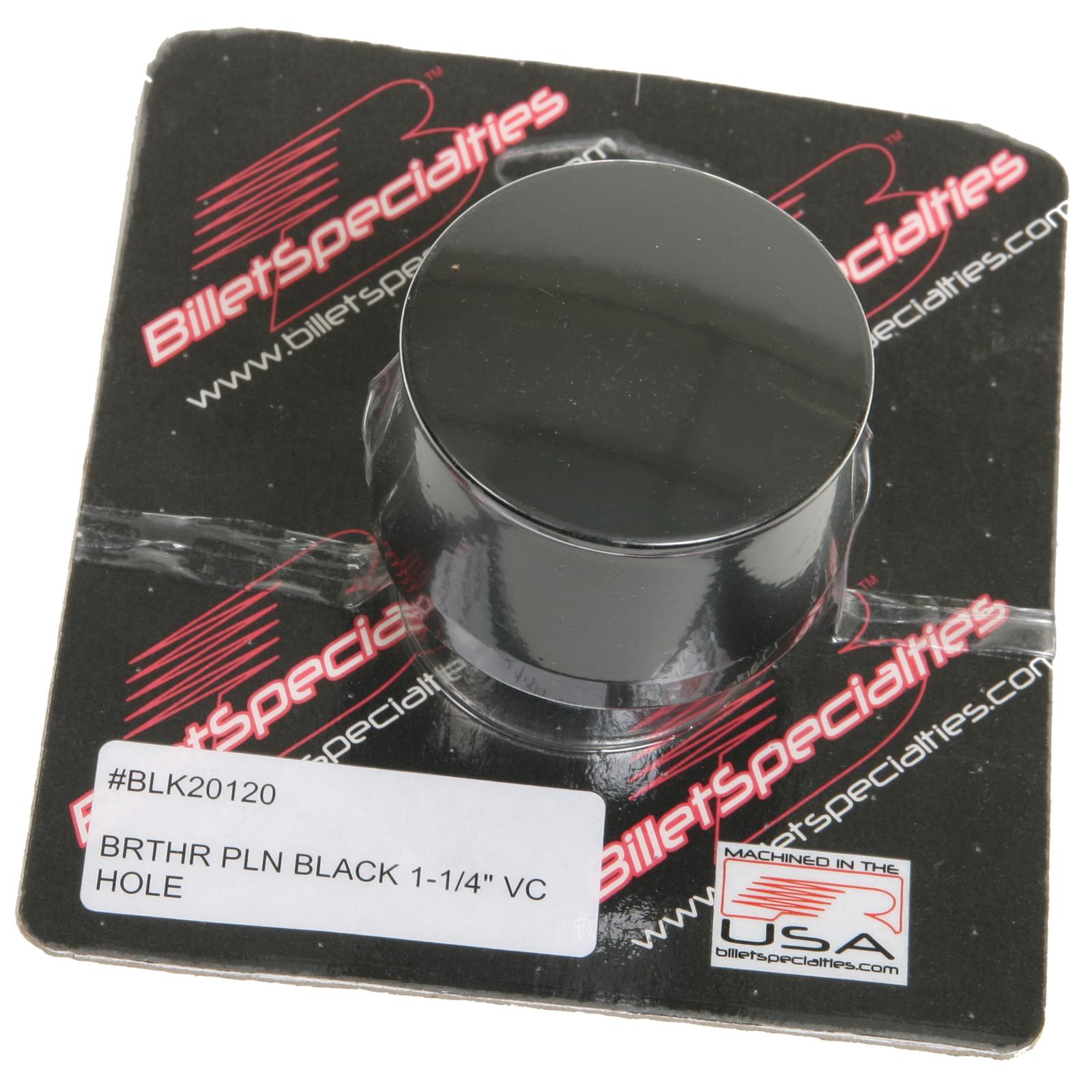 Billet Specialties Breather Valve Cover 1-1/4