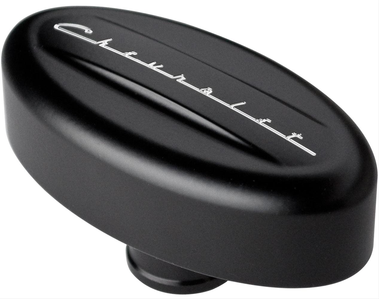 Billet Specialties BLK20923 Billet Specialties Valve Cover Breathers Summit Racing