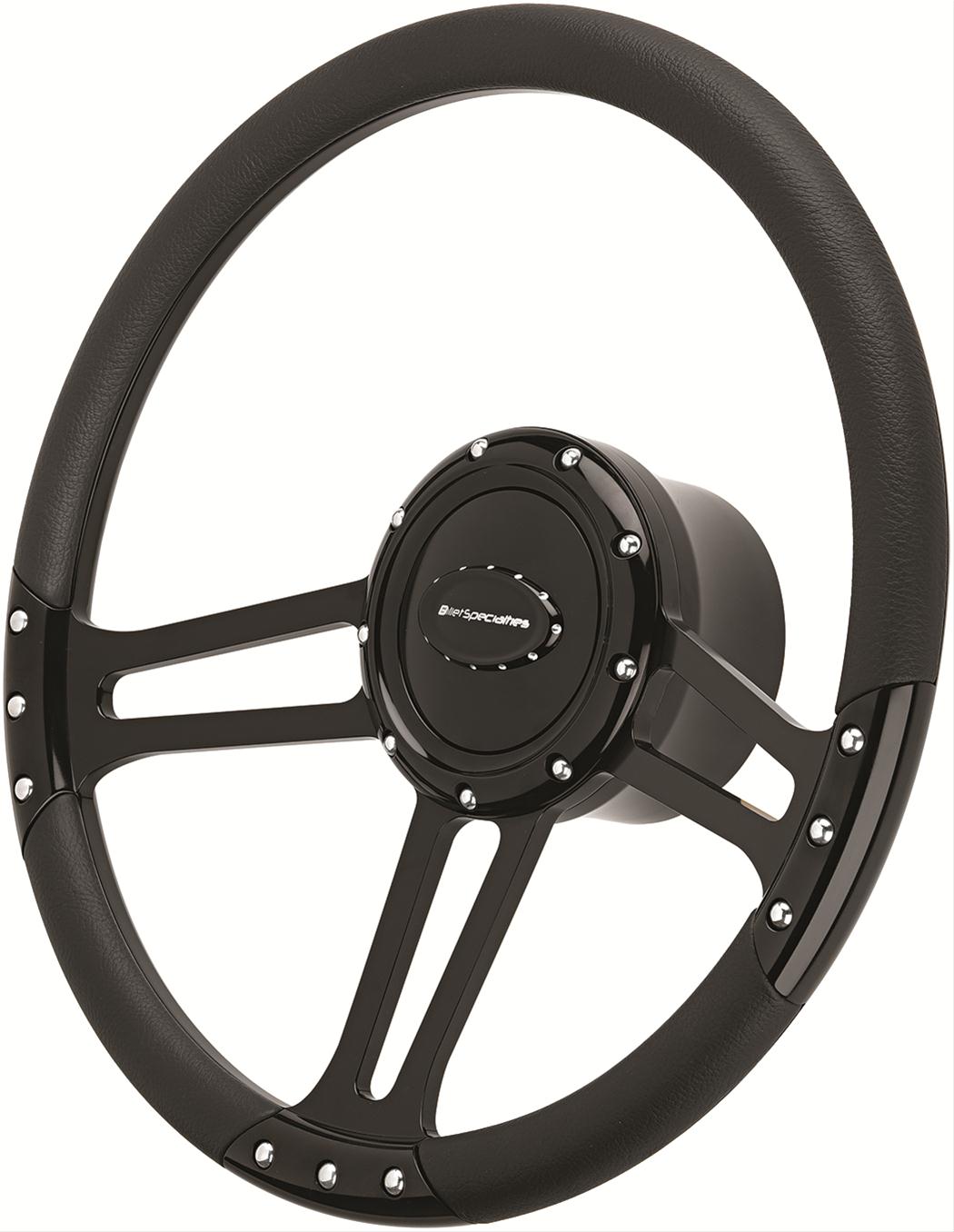 Billet Specialties Blk29263 Billet Specialties Half-wrap Steering 