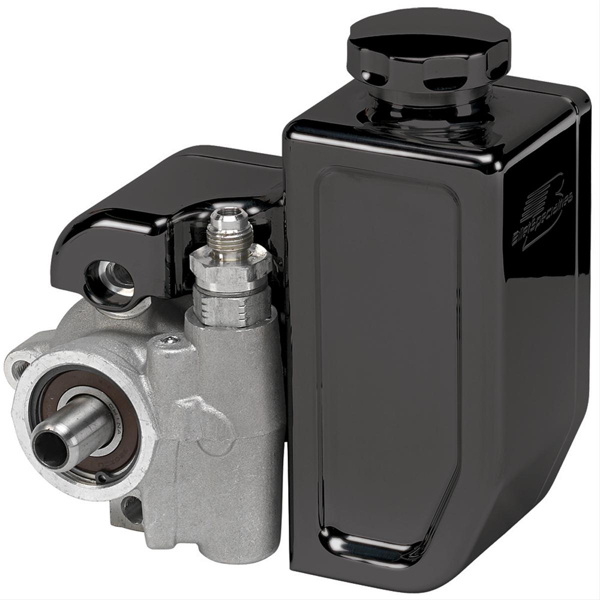 Billet Specialties Power Steering Reservoir Black Billet Specialties Power Steering Reservoir Black