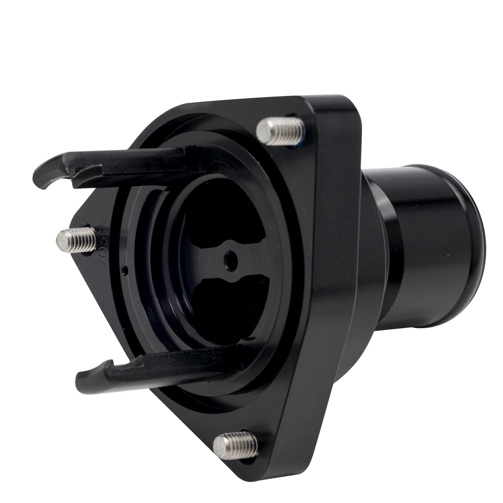 Billet Specialties Water Necks and Thermostat Housings BLK90524 THERMOSTAT HOUSING STRAIGHT-OUT LT CHEV APPL BLK