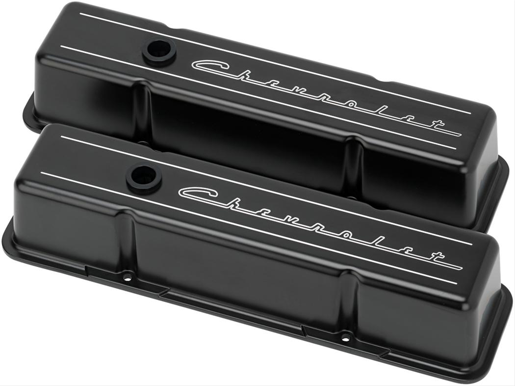 Billet Specialties 95012 Pack of 4 Ribbed Valve Cover Hold Down Set Polish 