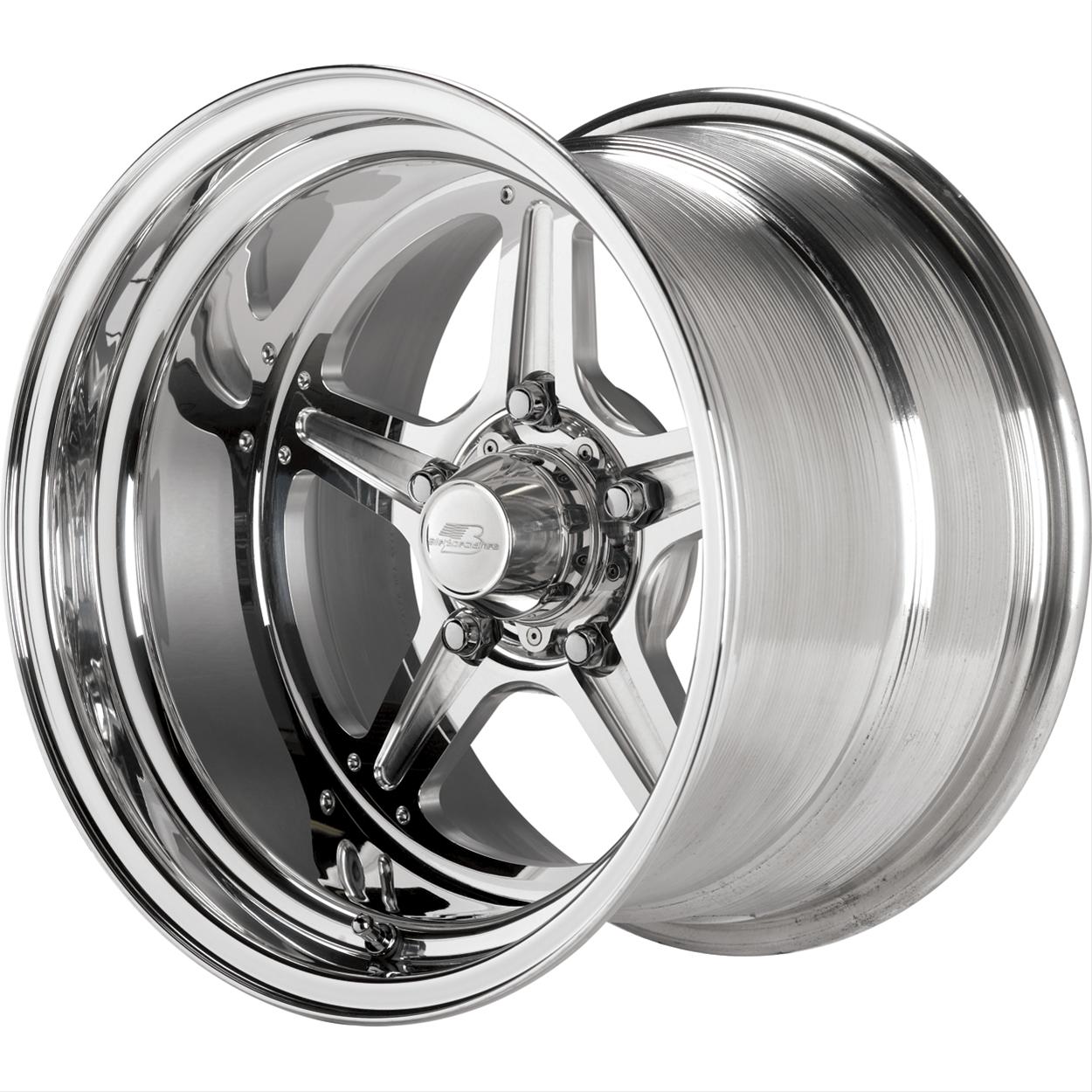 Billet Specialties RS035146145N Billet Specialties Street Lite Polished Wheels Summit Racing