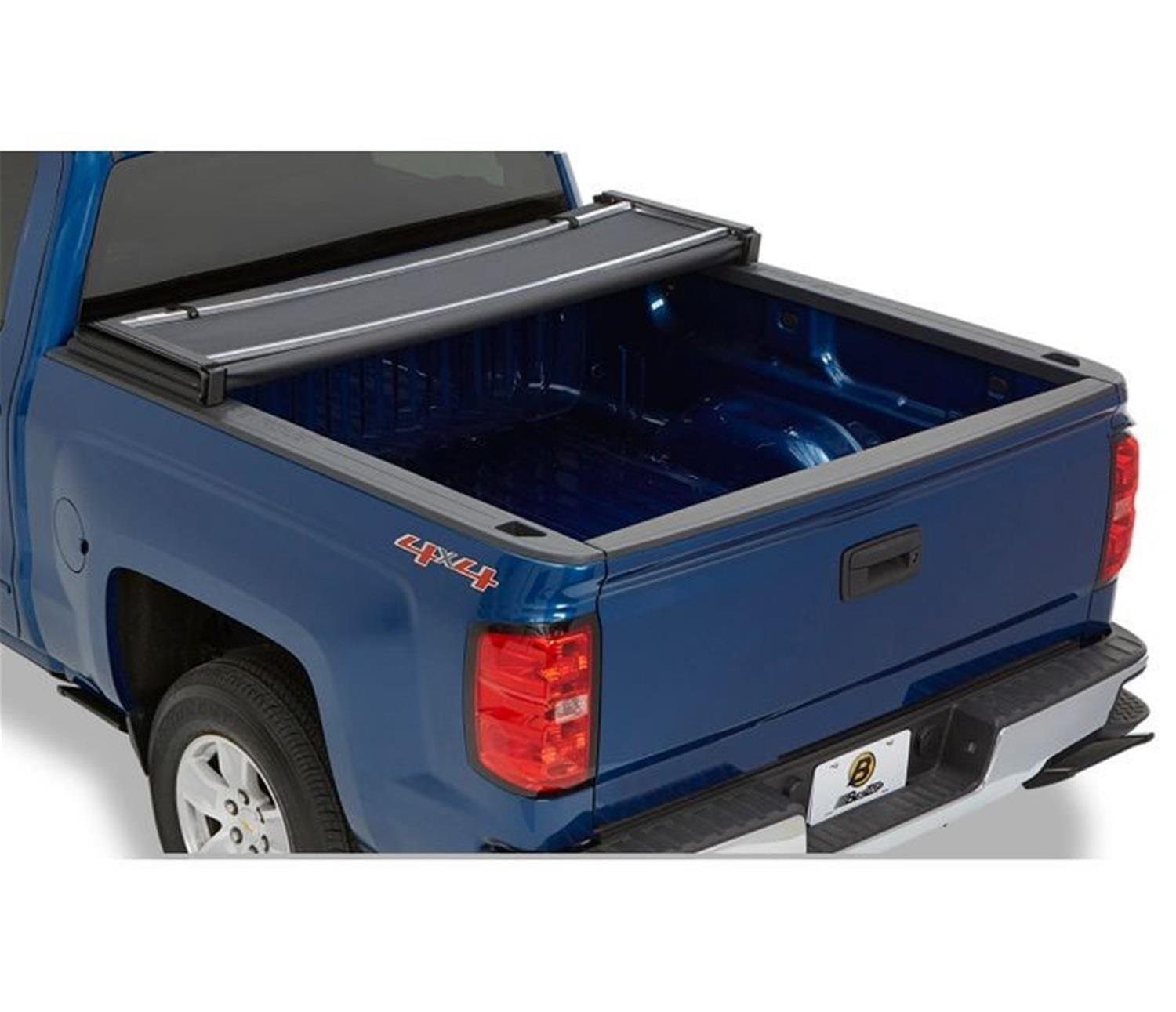 Bestop EZ Fold Tonneau Covers for 2004-2025 F-150 - 1611301 Cover, Fold, Soft Style, Folding, Vinyl, Black, Crew Cab, Ford, 5.5 ft. Truck Bed Length, Each