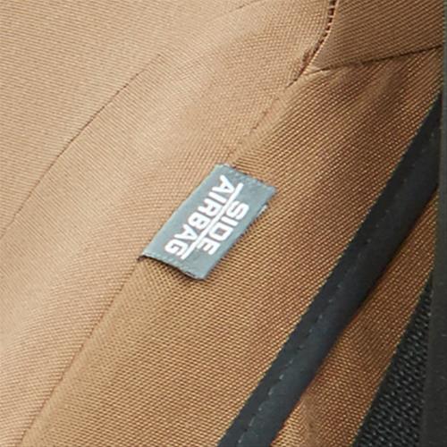 Bestop Seat Covers for 2013-2018 WRANGLER, 2018 WRANGLER JK - 2928304 Covers, First Row, Bucket, 600-denier, Tan, Jeep, Pair thumbnail 2