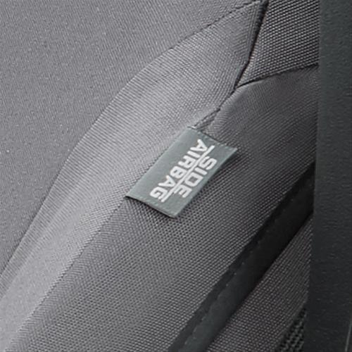 Bestop Seat Covers for 2013-2018 WRANGLER, 2018 WRANGLER JK - 2928309 Covers, First Row, Bucket, 600-denier, Charcoal, Jeep, Pair thumbnail 2