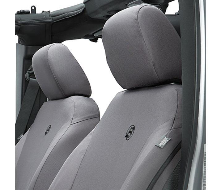 Bestop Seat Covers for 2018-2026 WRANGLER - 2929309 Covers, Rear, Charcoal, Jeep 2018-19 Wrangler Unlimted, JL 4-door, Fits Factory Rear Seats With Fold Down Armrest,, Pair