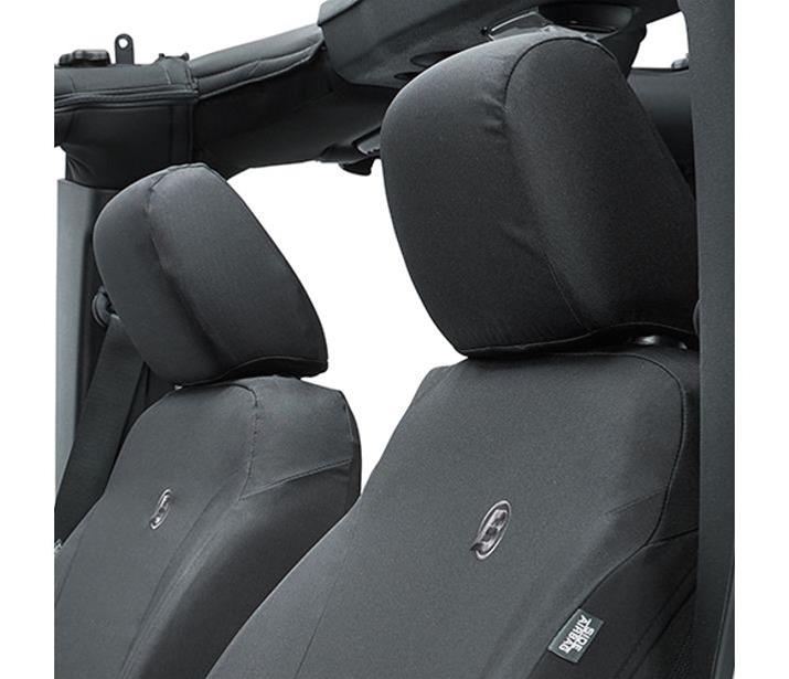 Bestop Seat Covers for 2018-2026 WRANGLER - 2929335 Covers, Rear, Black Diamond, Jeep 2018-19 Wrangler Unlimted, JL 4-door, Fits Factory Rear Seats With Fold Down Armrest, Pair