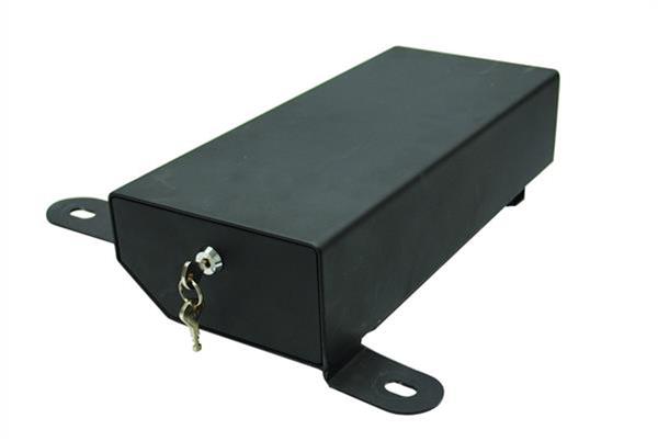Bestop Underseat Locking Storage Boxes for 2007-2018 WRANGLER, 2018 WRANGLER JK - 4264201 Box, Under Passenger Seat Location, Locking, Steel, Black Powdercoated, Jeep, Each thumbnail 3
