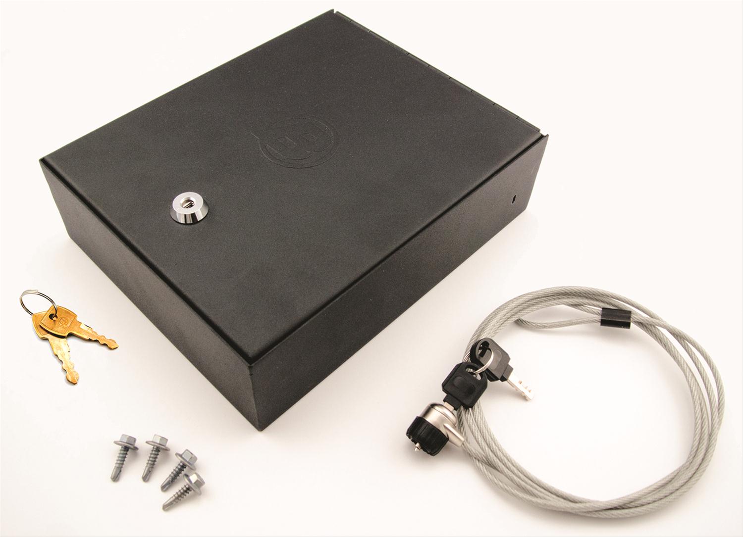 Bestop Interior Console Lock Boxes 4264401 Box, Steel, Black Powdercoated, Console, Each thumbnail 2