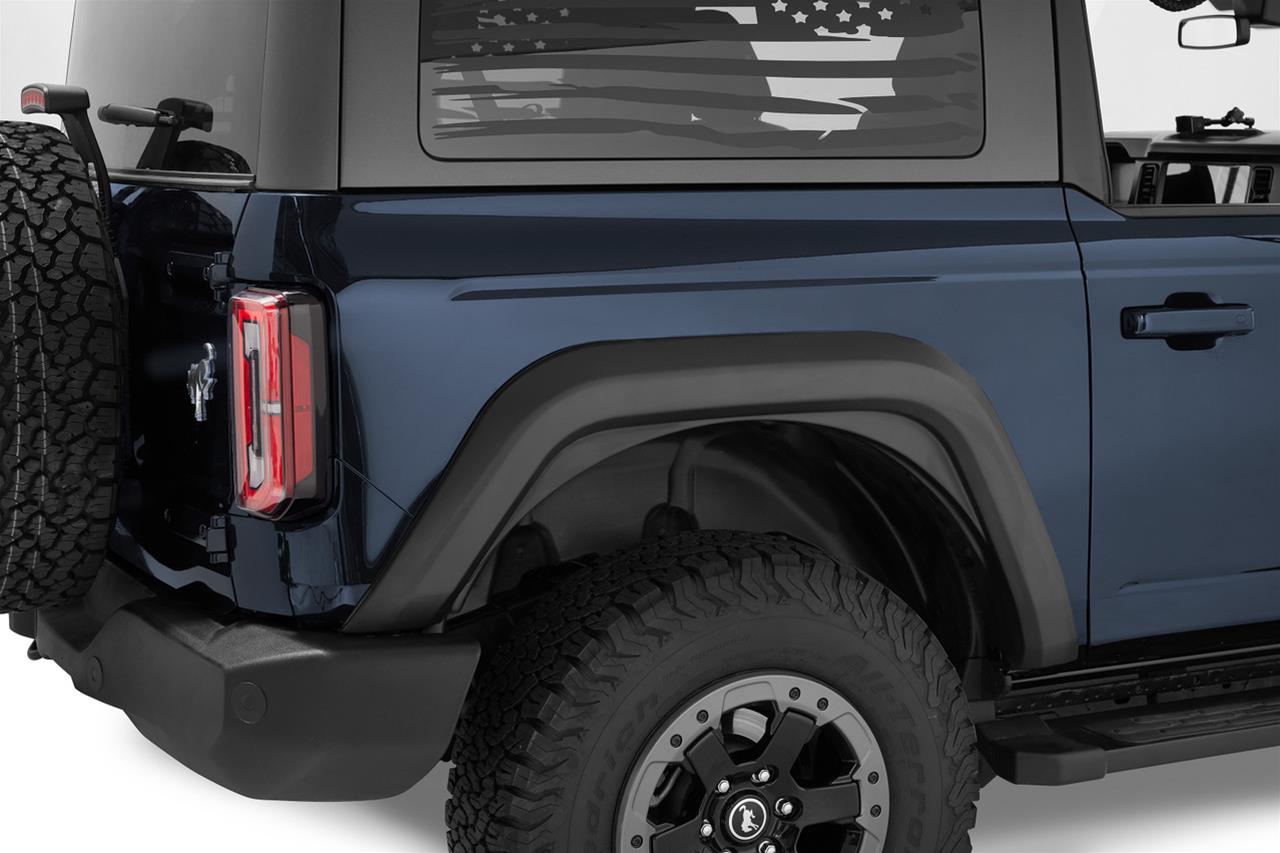 Bestop Fender Flares for 2021-2026 BRONCO - 49700-01 Flares, Thermoplastic, Matte Black, Ford, 2-Door, Set of 4 thumbnail 3