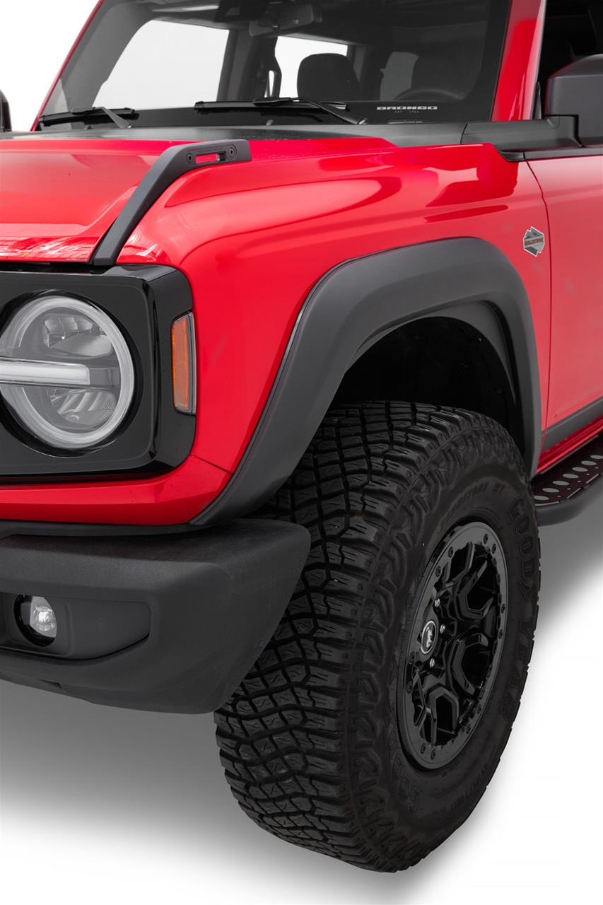 Bestop Fender Flares for 2021-2026 BRONCO - 49701-01 Flares, Thermoplastic, Matte Black, Ford, 4-Door, Set of 4 thumbnail 5