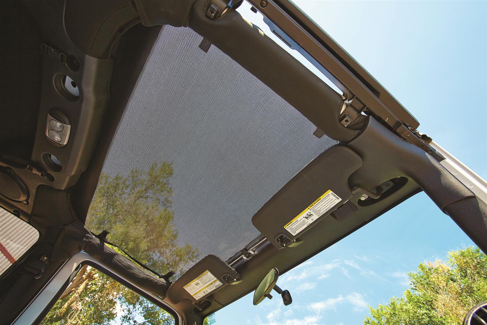 Bestop Sun Bikini Tops for 2007-2018 WRANGLER, 2018 WRANGLER JK - 5240035 Soft Top, Bikini, Targa Style, Vinyl, Black Diamond, Jeep, Wrangler, Each