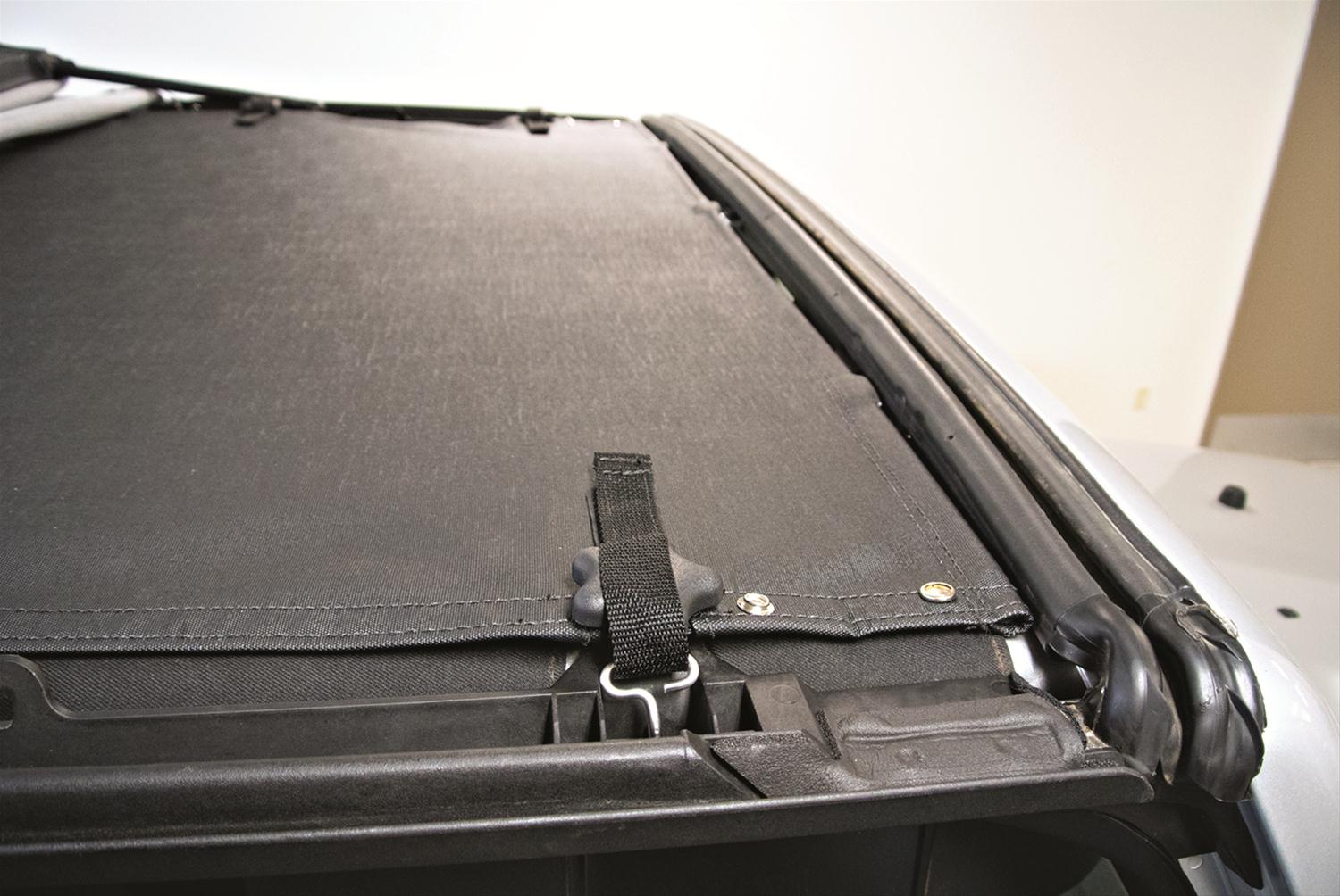 Bestop Sun Bikini Tops for 2007-2018 WRANGLER, 2018 WRANGLER JK - 5240035 Soft Top, Bikini, Targa Style, Vinyl, Black Diamond, Jeep, Wrangler, Each thumbnail 5