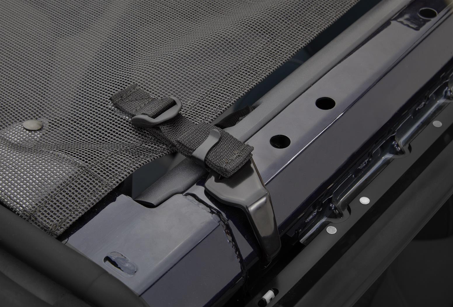 Bestop Mesh Safari Access Bimini Sunshades for 2021-2026 BRONCO - 52422-11 Soft Top, Bimini, Mesh, Black, Ford, 2-Door, Each thumbnail 4