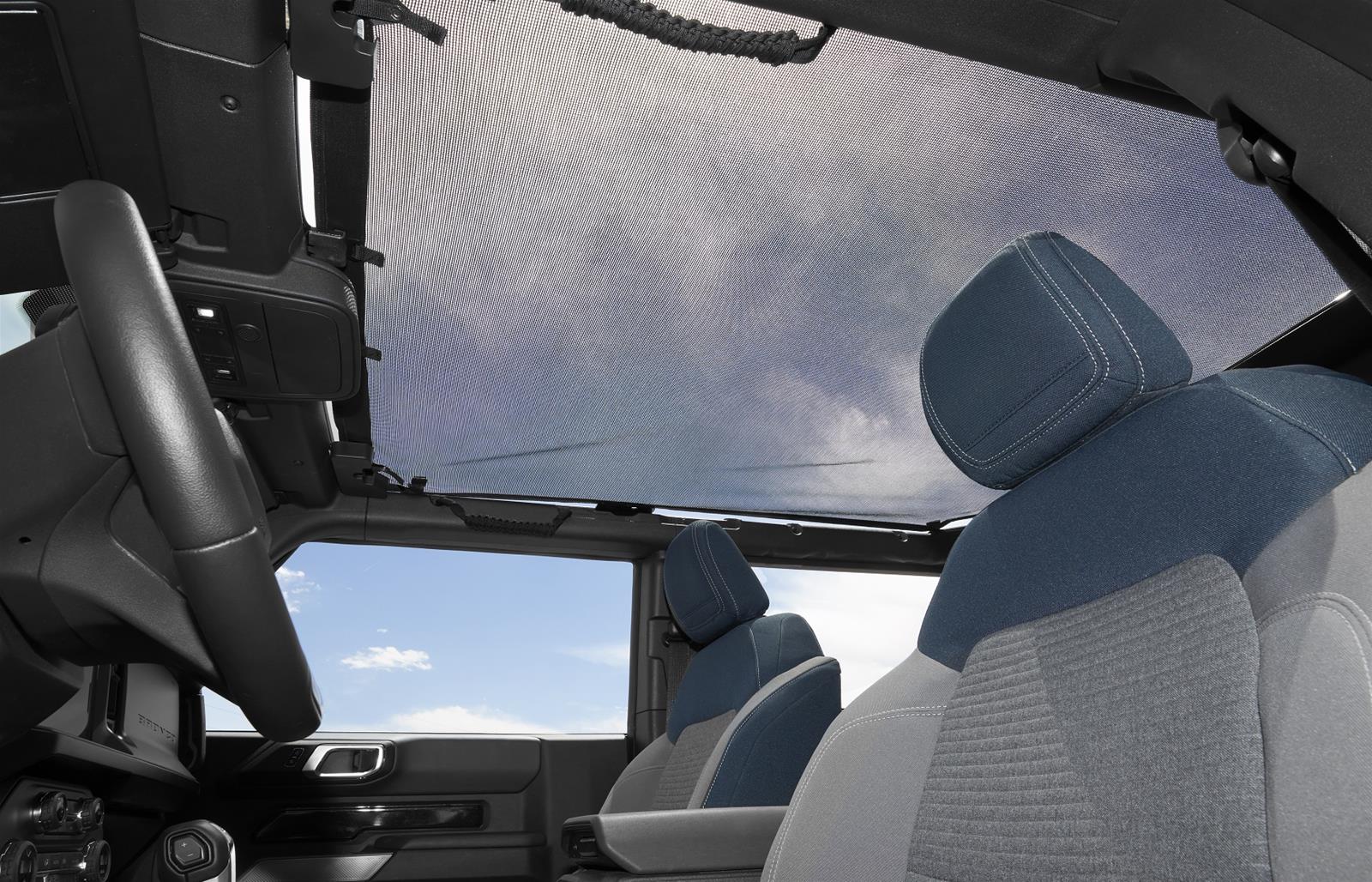 Bestop 52423-11 Bestop Mesh Safari Access Bimini Sunshades