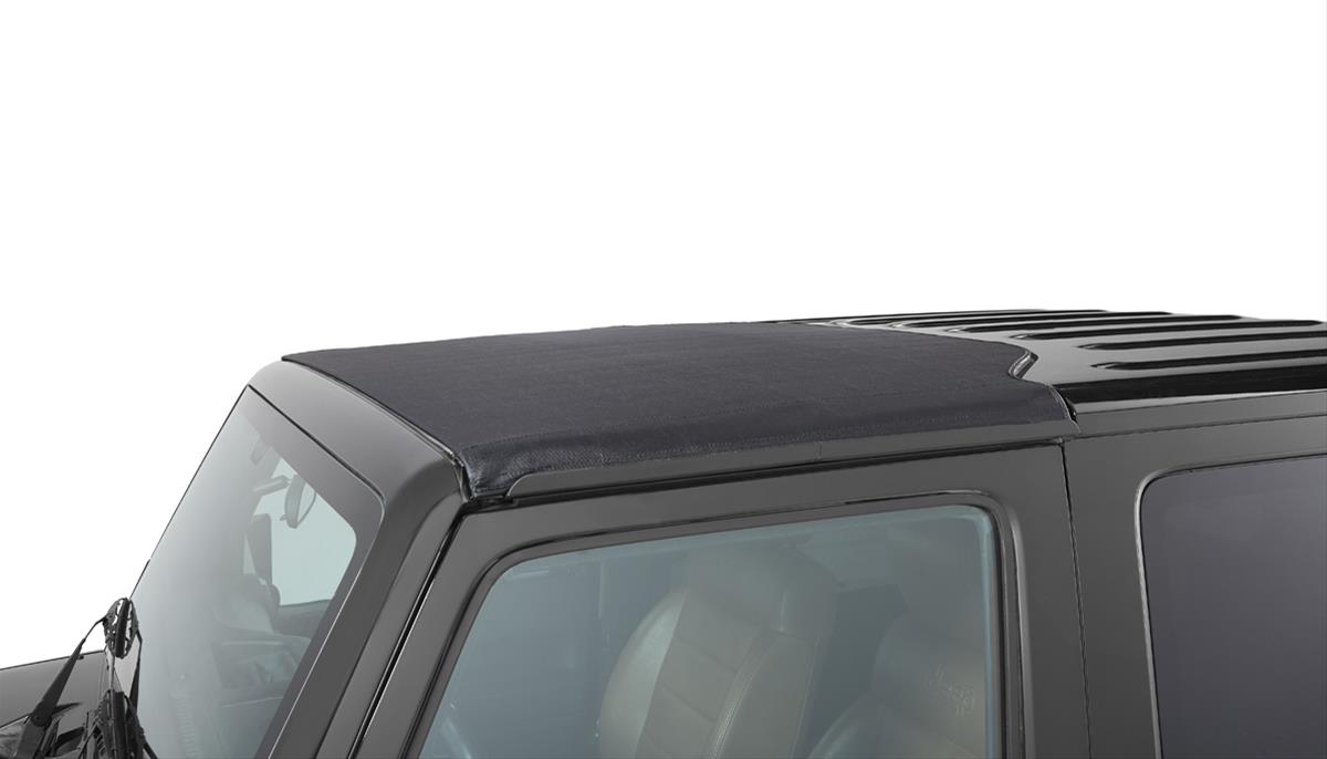 Bestop Sunrider Tops for Hardtop Jeeps 2007-2018 WRANGLER, 2018 WRANGLER JK - 5245317 Hardtop, Twill, Black, Factory Hard Top, Jeep, JK, Each thumbnail 6