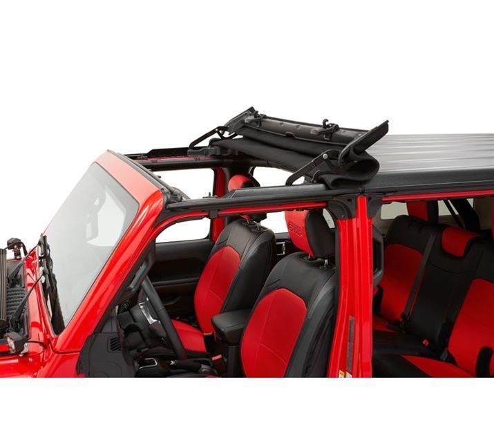Bestop Sunrider Tops for Hardtop Jeeps 2020-2025 GLADIATOR, 2018-2026 WRANGLER - 5245435 Hardtop, Polymer Cloth, Black Diamond, Factory Hard Top, Jeep, JL, JT, Each thumbnail 4