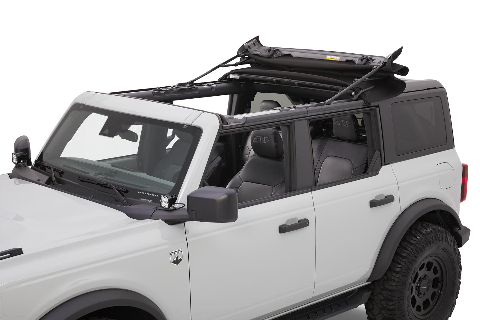 Bestop Skyrider Retractable Tops for 2021-2026 BRONCO - 52462-35 Soft Top, For Hardtop, Polymer Fabric, Black, Ford, Bronco, Each