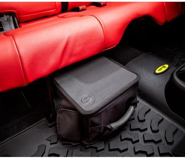 Bestop Underseat Storage Units 5413135 Cargo Holder, Underseat, Nylon, Black, Jeep, Each thumbnail 3