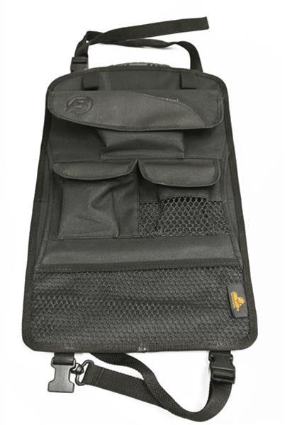 Bestop RoughRider Seat Back Storage Organizers 5413235 Cargo Holder, RoughRider, Location, Polymer Cloth, Black, Jeep, Each thumbnail 5