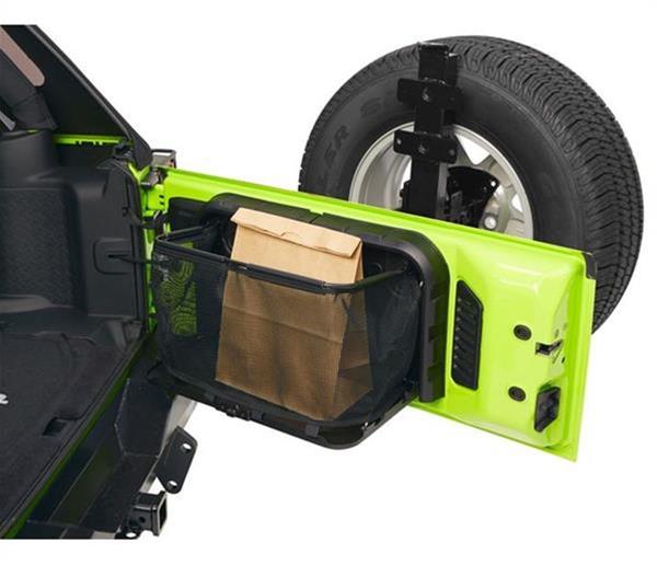 Bestop - Storage Systems and Cargo Holders for 2007-2018 WRANGLER, 2018 WRANGLER JK 5414001 RoughRider Tailgate Shelf Jeep 07-17 Wrangler 2-Dr/4-Dr thumbnail 4