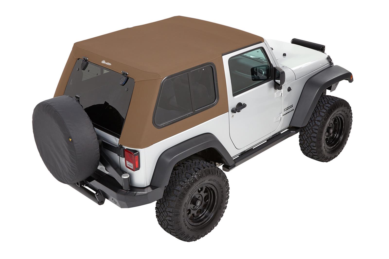 Bestop 54862-71 Bestop Trektop Pro Hybrid Slantback Soft Tops | Summit ...