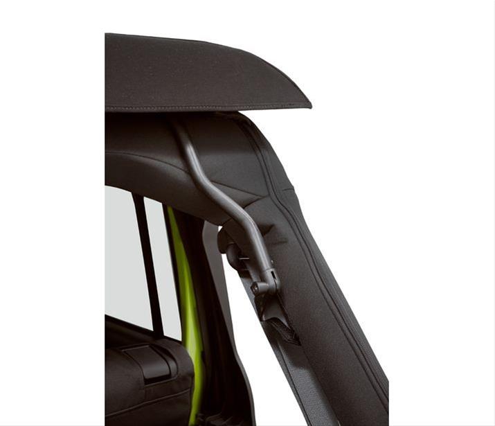 Bestop Trektop Glide Slantback Soft Tops for 2007-2018 WRANGLER, 2018 WRANGLER JK - 5492335 Top, Slantback, Complete Top Type, Polymer Cloth, Black Diamond, Tinted Windows, Jeep, Each thumbnail 7