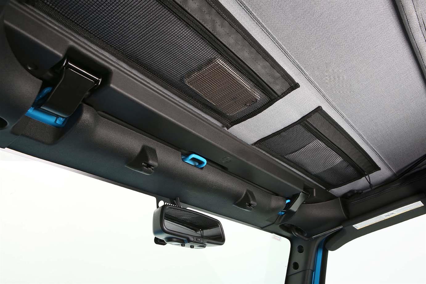 Bestop Trektop Slantback Soft Tops for 2007-2017 WRANGLER, 2018 WRANGLER JK - 5685235 Top, Slantback, Twill, Black Diamond, Tinted Windows, Jeep, Kit