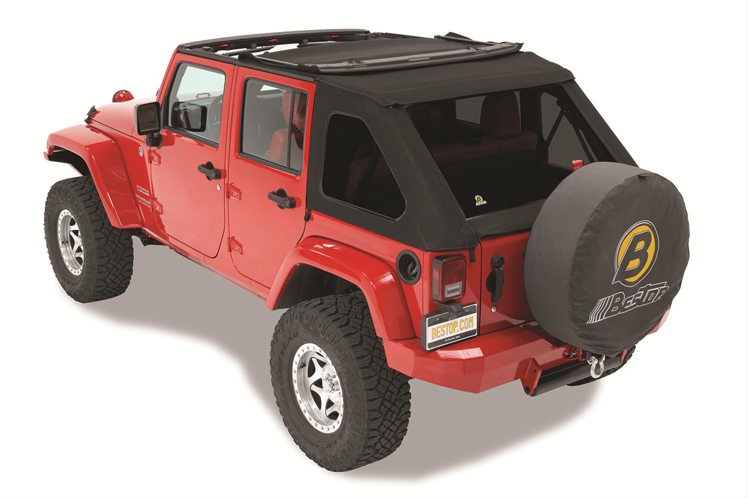 Bestop 56923-17 Bestop Trektop NX Soft Tops | Summit Racing