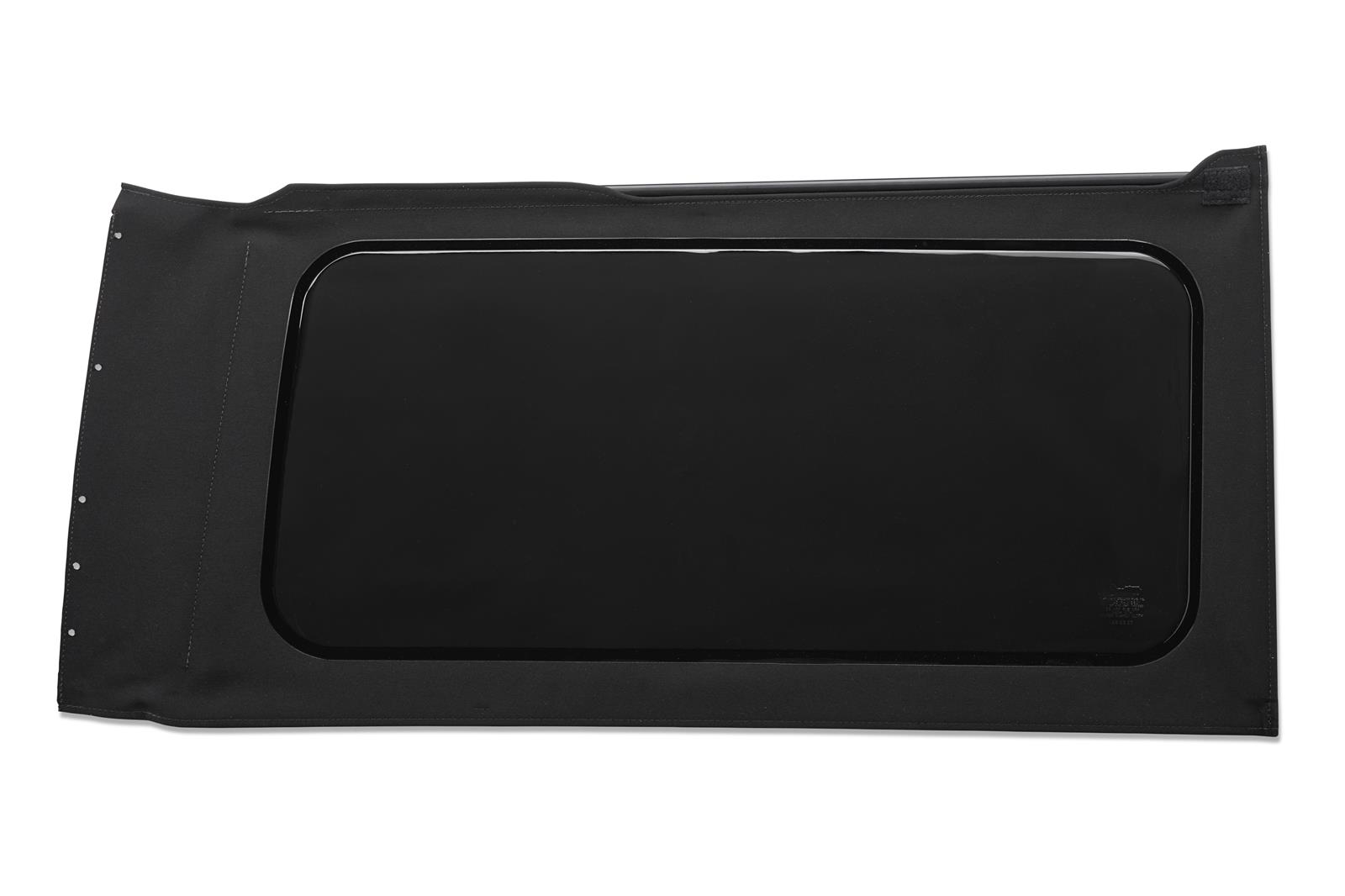 Bestop - Soft Top Windows for 2018-2026 WRANGLER 58306-17 OE Replacement Windows; Jeep 2018-23 Wrangler JL (Quarter Right Hand; 2-Door; Black Twill; Tinted)