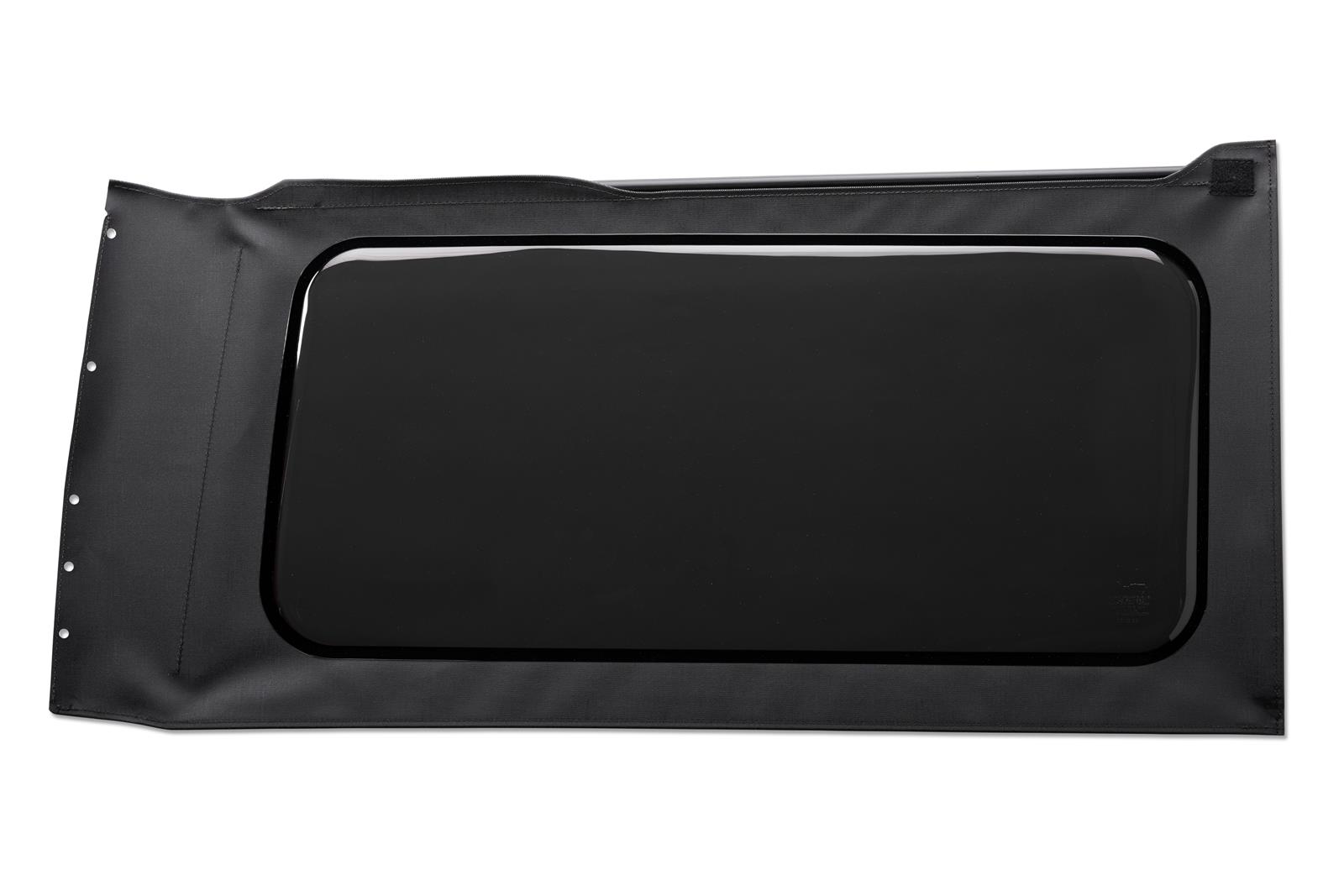 Bestop - Soft Top Windows for 2018-2026 WRANGLER 58306-35 OE Replacement Windows; Jeep 2018-23 Wrangler JL (Quarter Right Hand; 2-Door; Black Vinyl; Tinted)