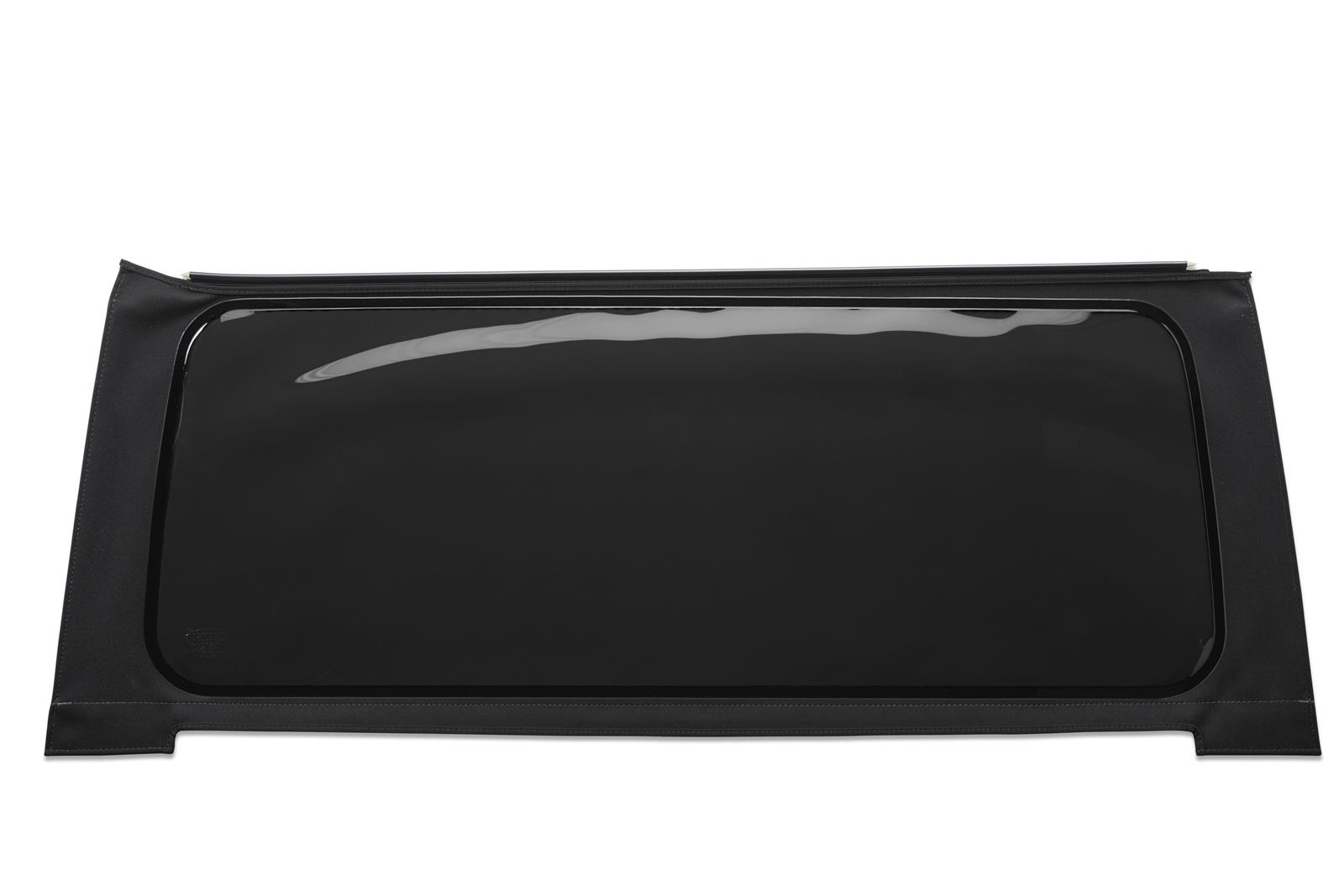 Bestop - Soft Top Windows for 2018-2026 WRANGLER 58309-17 OE Replacement Windows; Jeep 2018-23 Wrangler JL (Rear; 2-Door or 4-Door; Black Twill; Tinted)