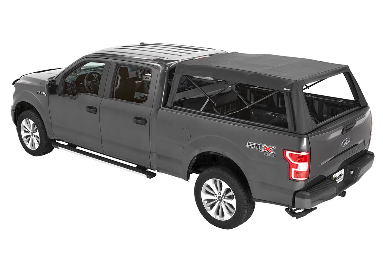 Bestop Supertops for Trucks 2 7733435 Soft Top. Supertop Truck 2, Truck Cap Top, PVC Coated Sailcloth, Black, Side Curtains, Tinted Rear Window, 6 1/2 ft. Bed, Ford, Each