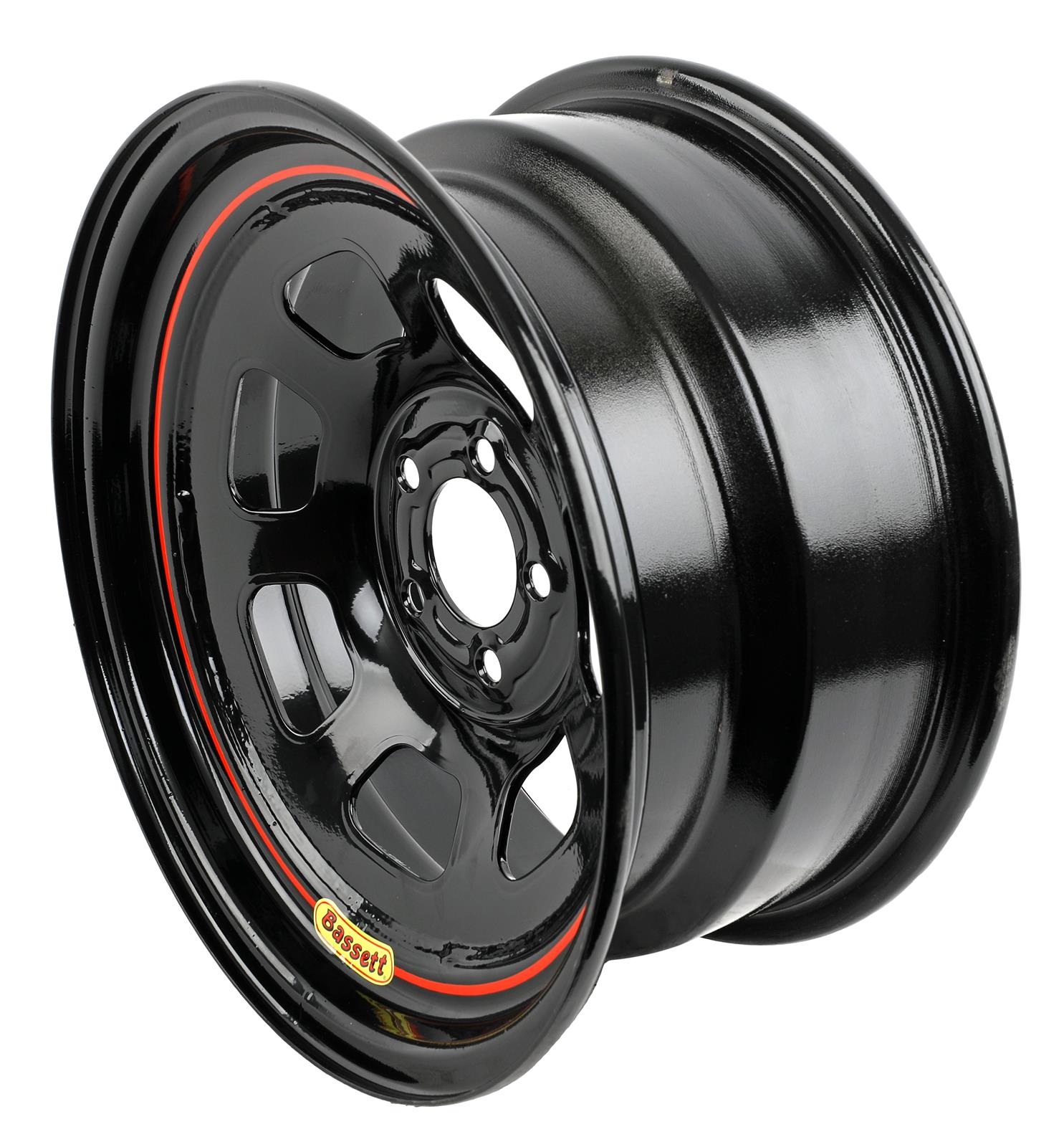Bassett Racing Wheel 57SN4 Bassett Racing D-Hole Lightweight Black