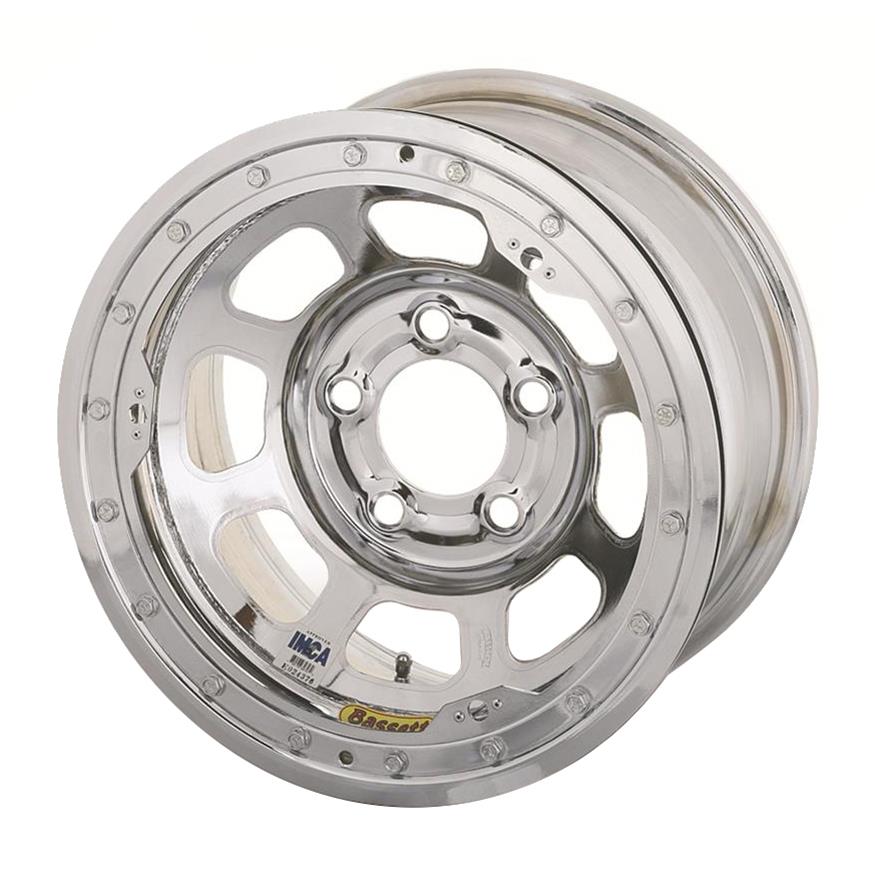 Bassett Racing Wheel 58DF1ISL Bassett Racing DHole IMCA Silver