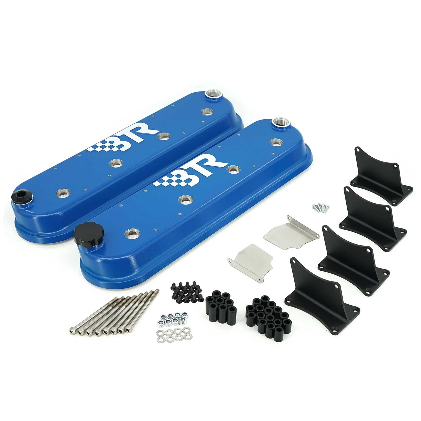 Brian Tooley Racing VCA-02-BLUE-CM BTR Valve Covers | Summit Racing