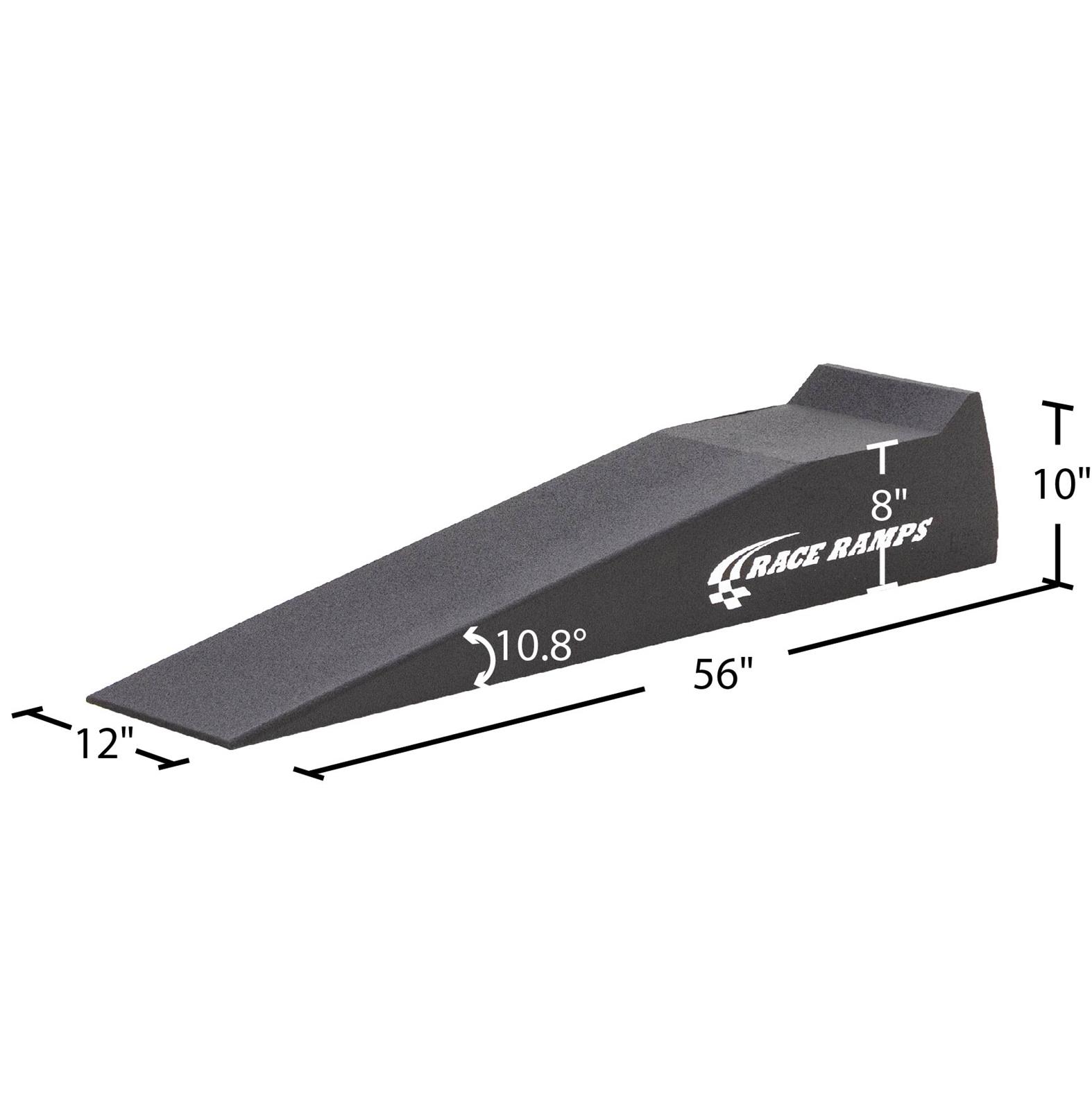 Race Ramps 56in. Single Piece Race Ramp - 10.8 Degree Approach Angle thumbnail 6