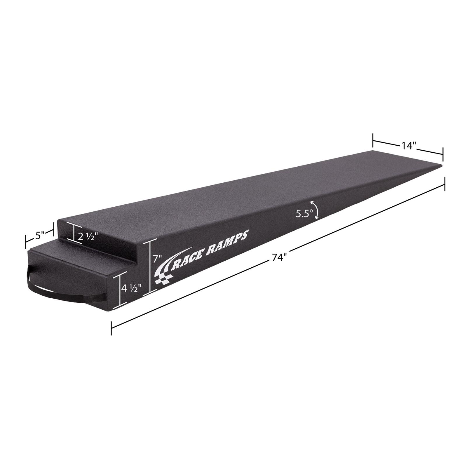 Race Ramps 7in. Trailer Ramps - 5.5 Degree Approach Angle thumbnail 2